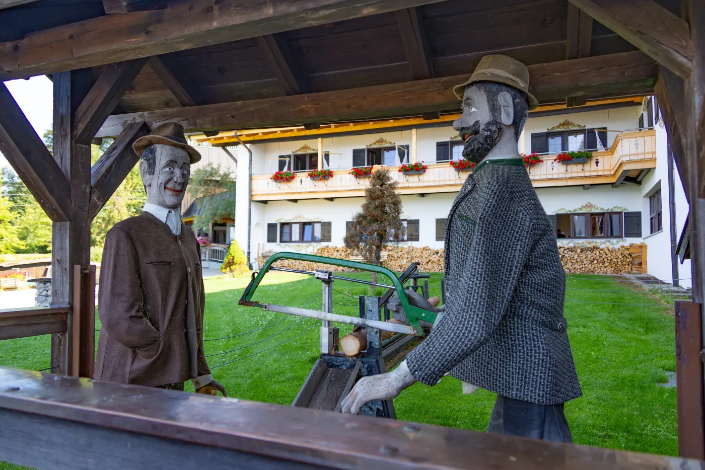 Die alten Sägemännlein, noch aus der Anfangszeit