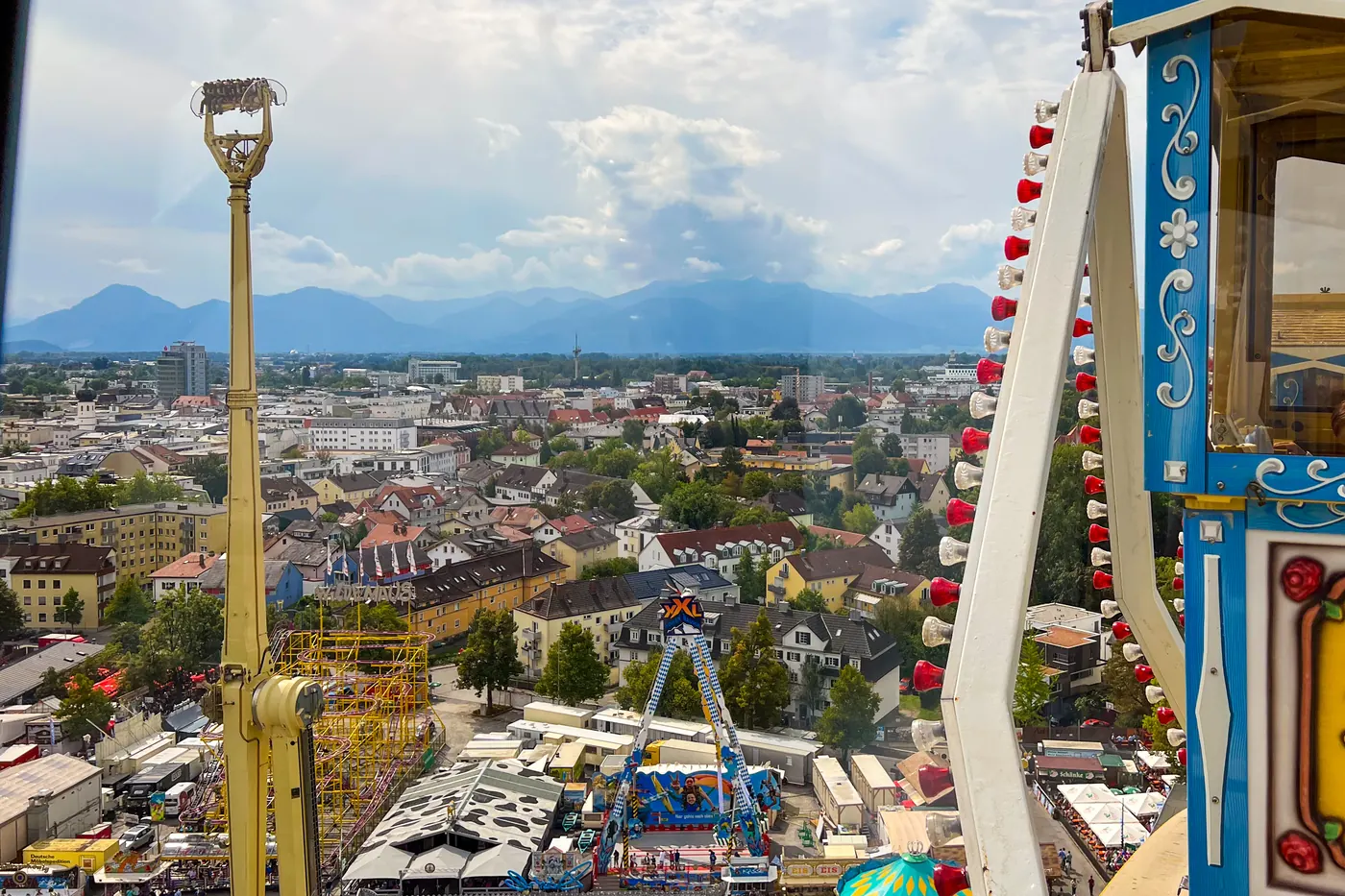 Blick über Rosenheim