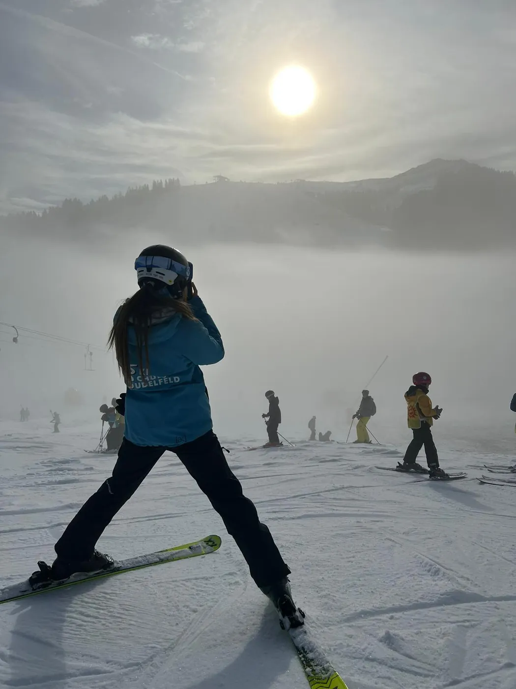 Sun above the fog