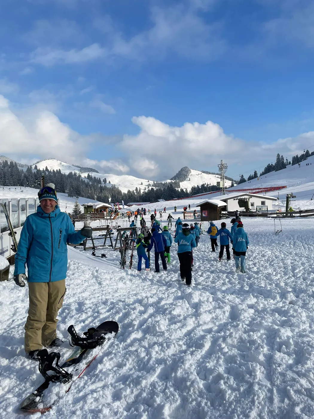 Snowboard instructor