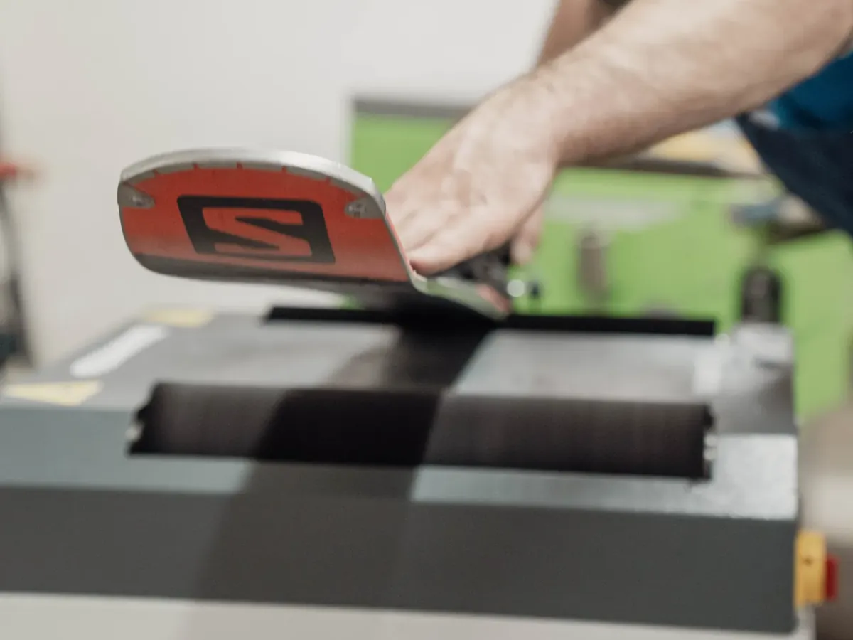 Grinding the base