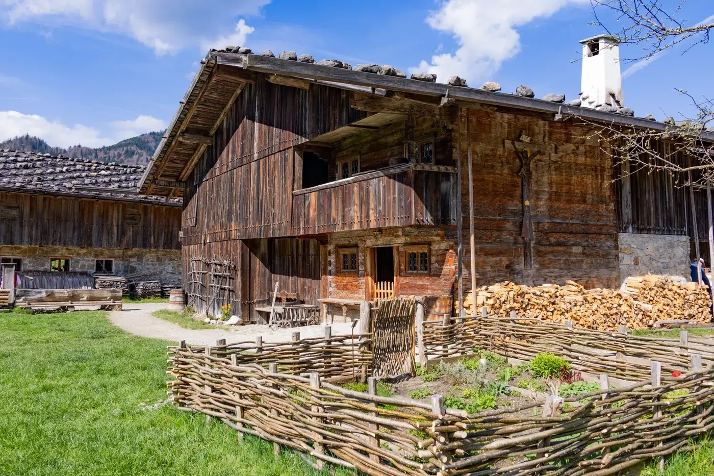 The Riederhof from Geitau, the oldest building in the museum