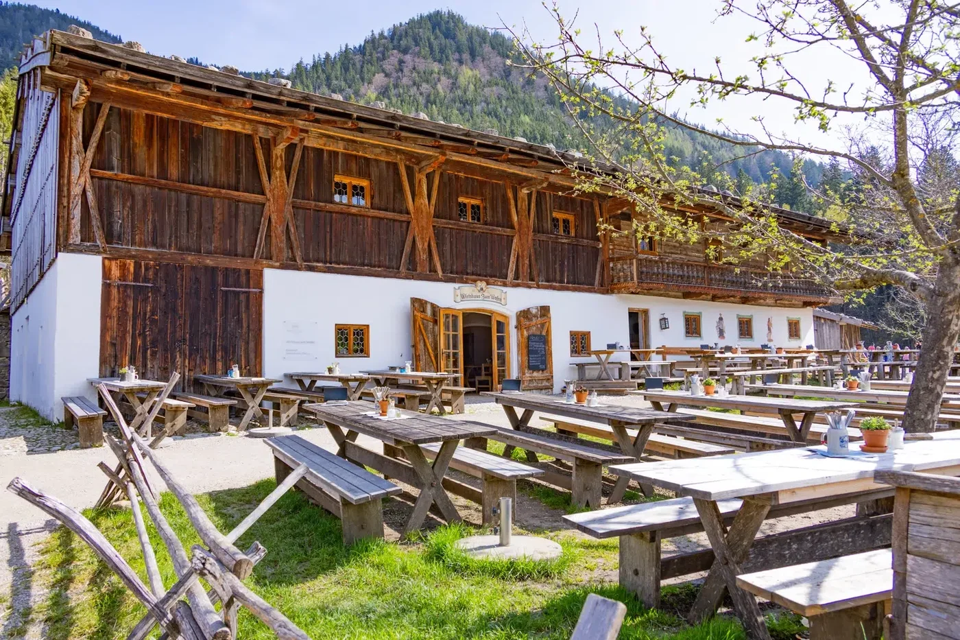 The Zum Wofen tavern in the museum village