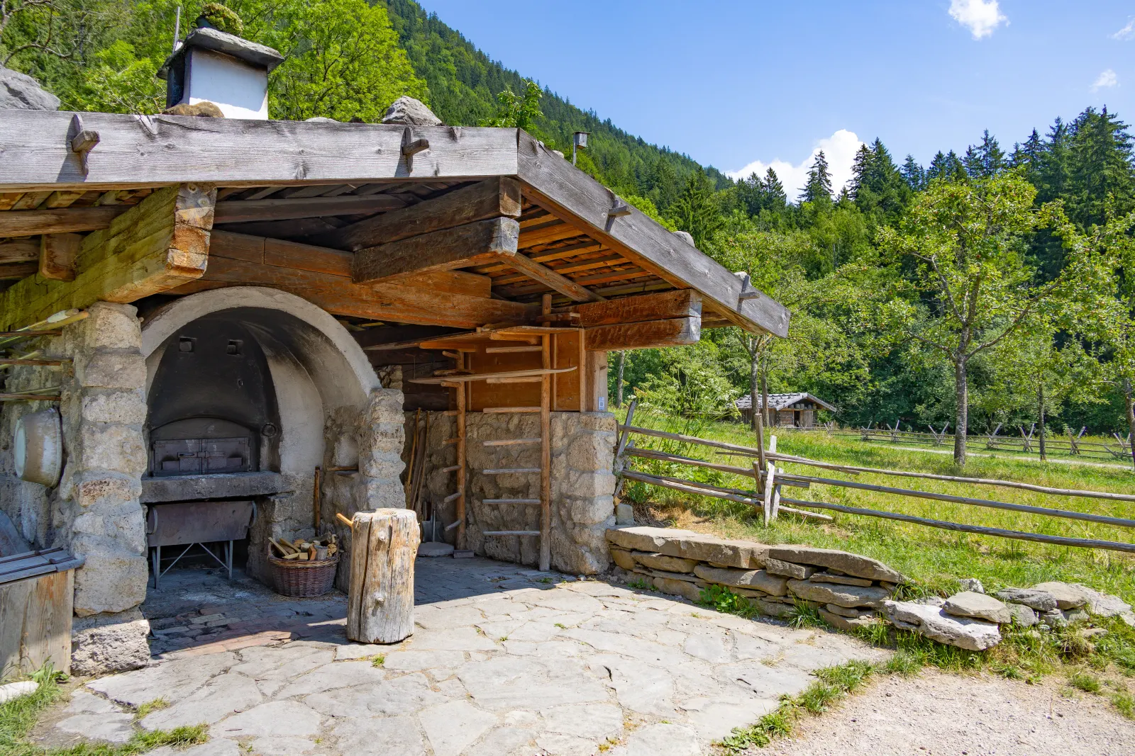 The bakery in the museum village