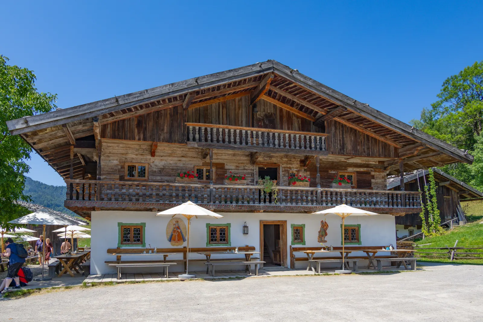 At the village's main house