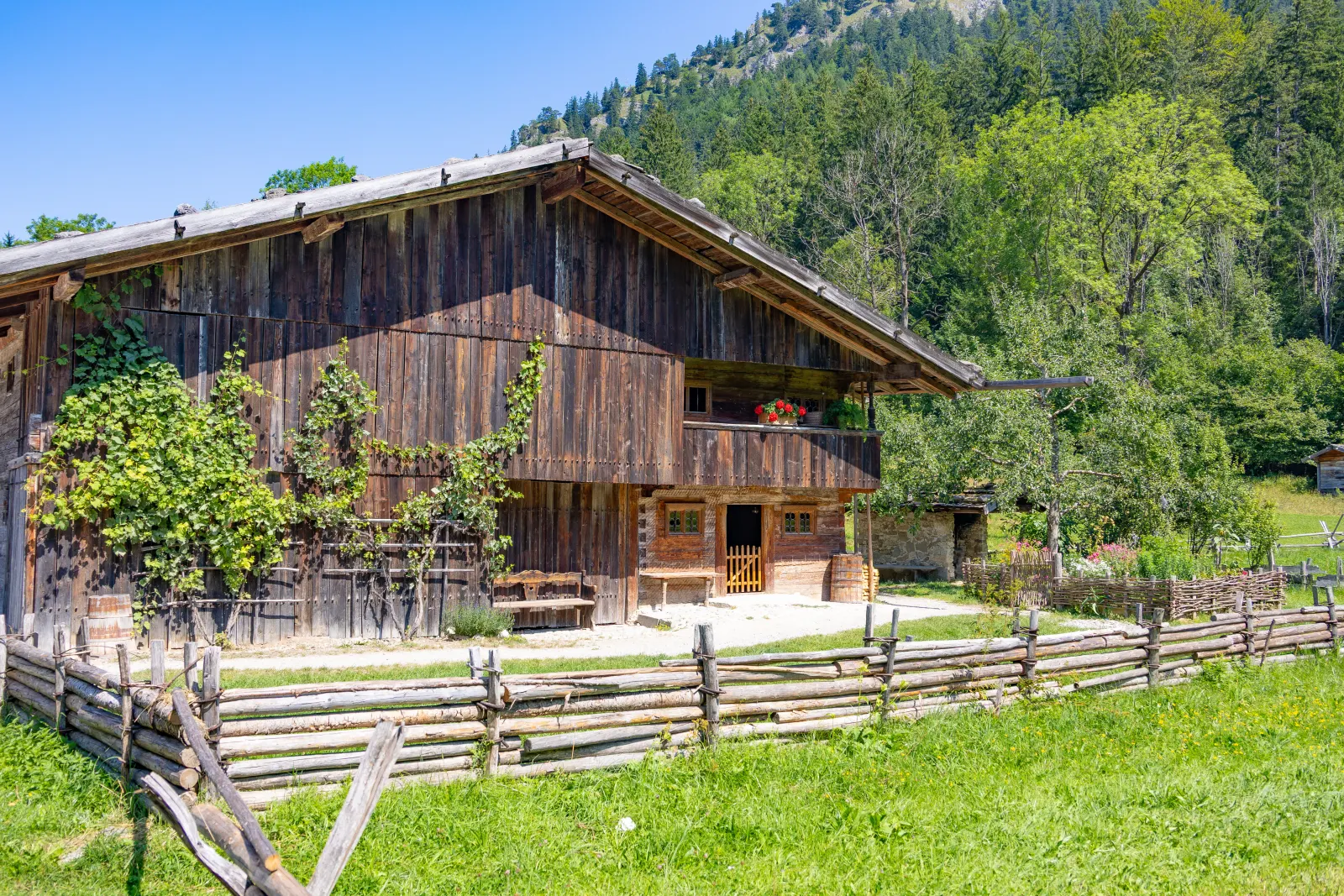 The Riederhof in summer
