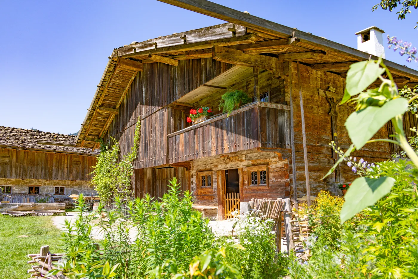 The Riederhof from Geitau, the oldest building in the museum