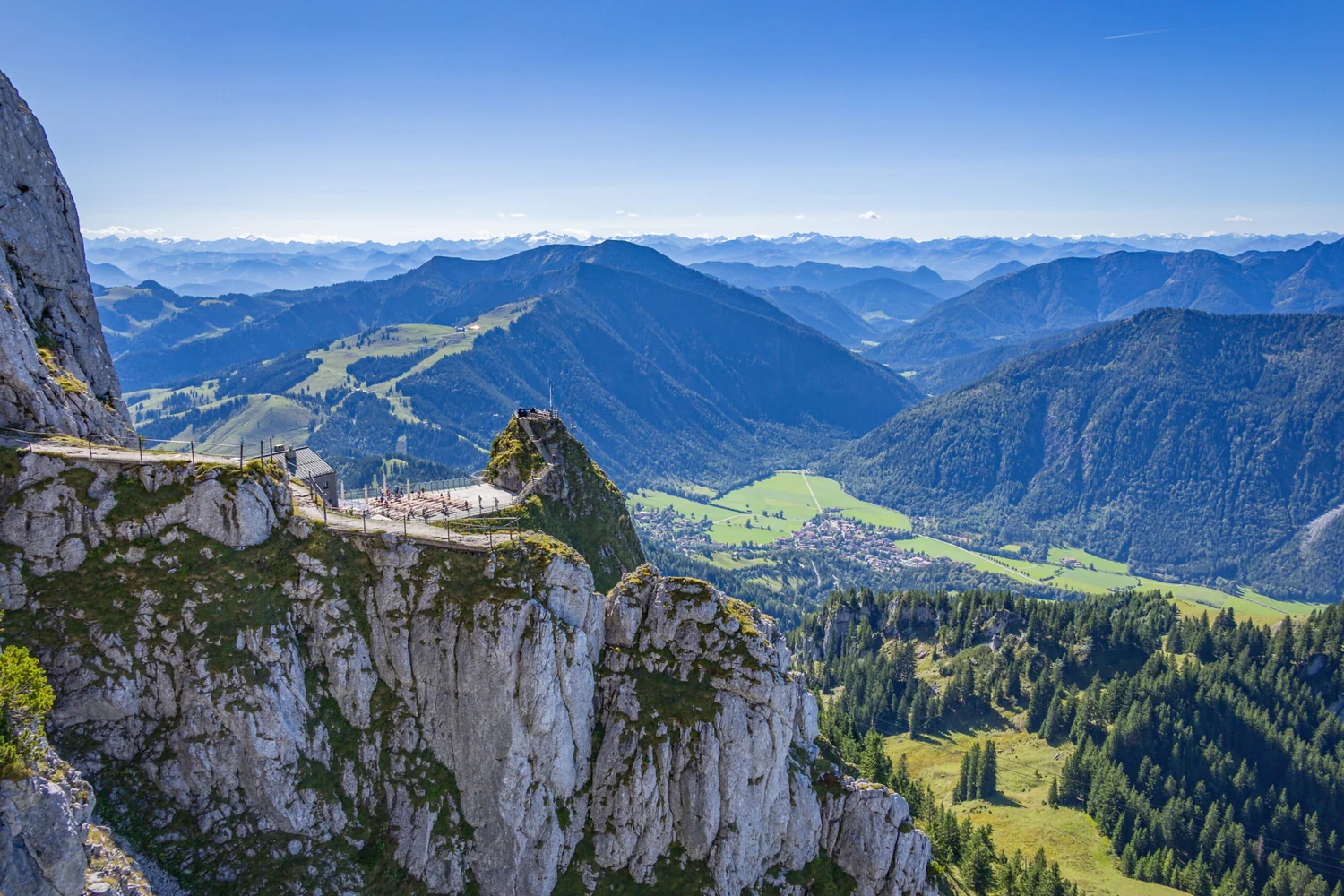 Wendelstein, the local mountain with a railway