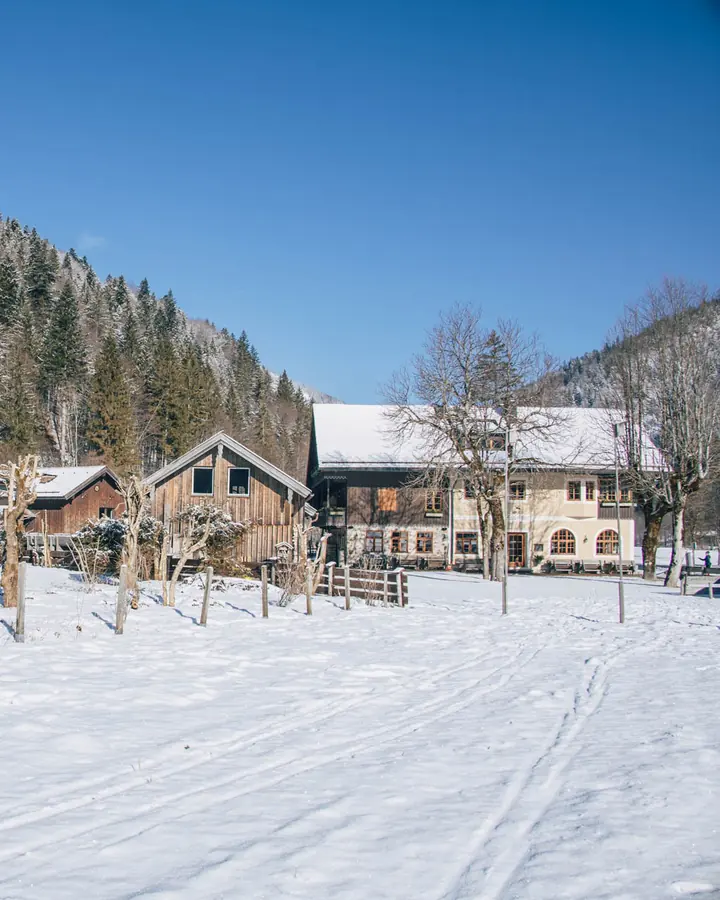 Loipen im Leitzachtal, Februar 2025