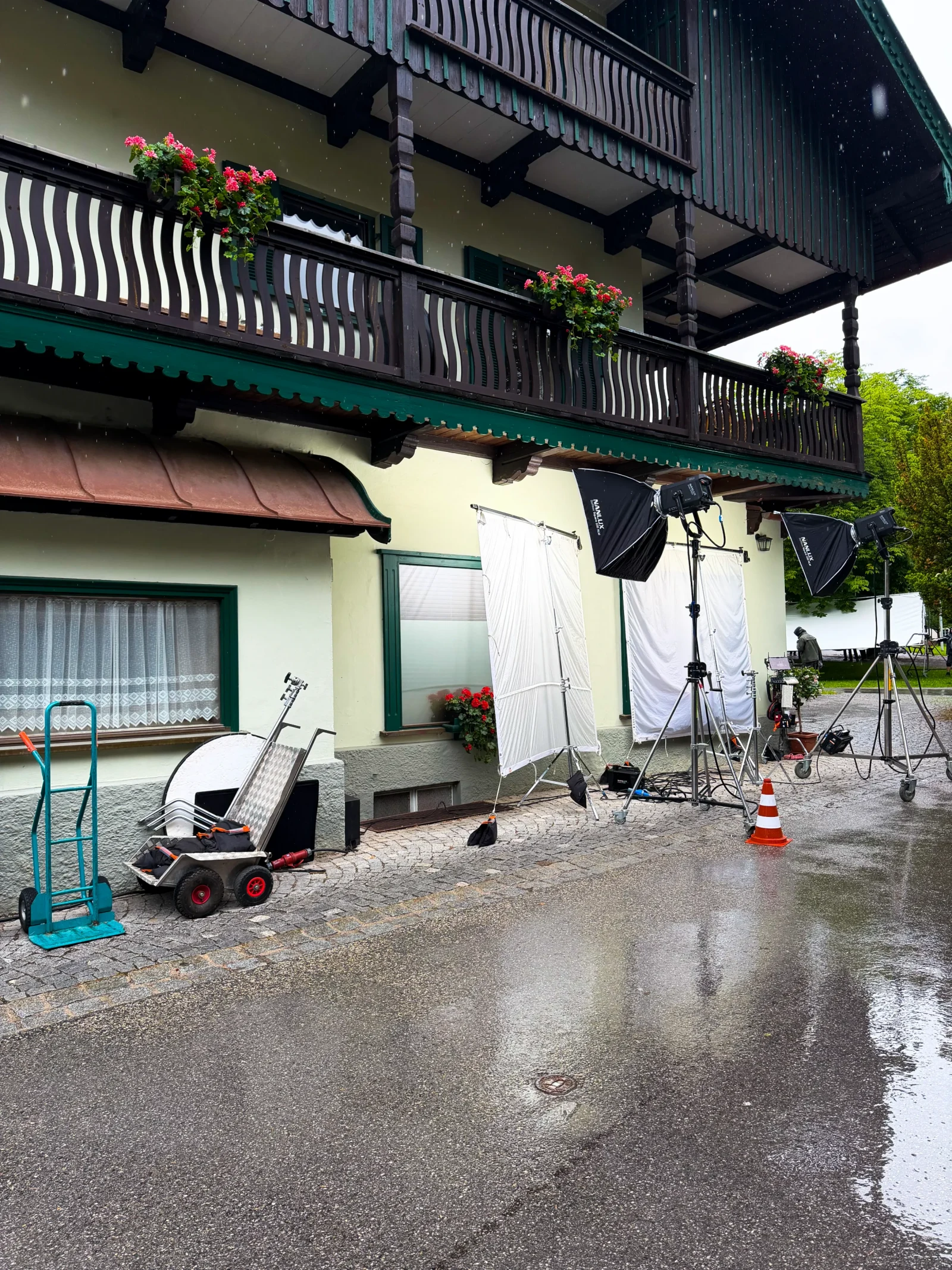 Drehblock 2, Set-Foto