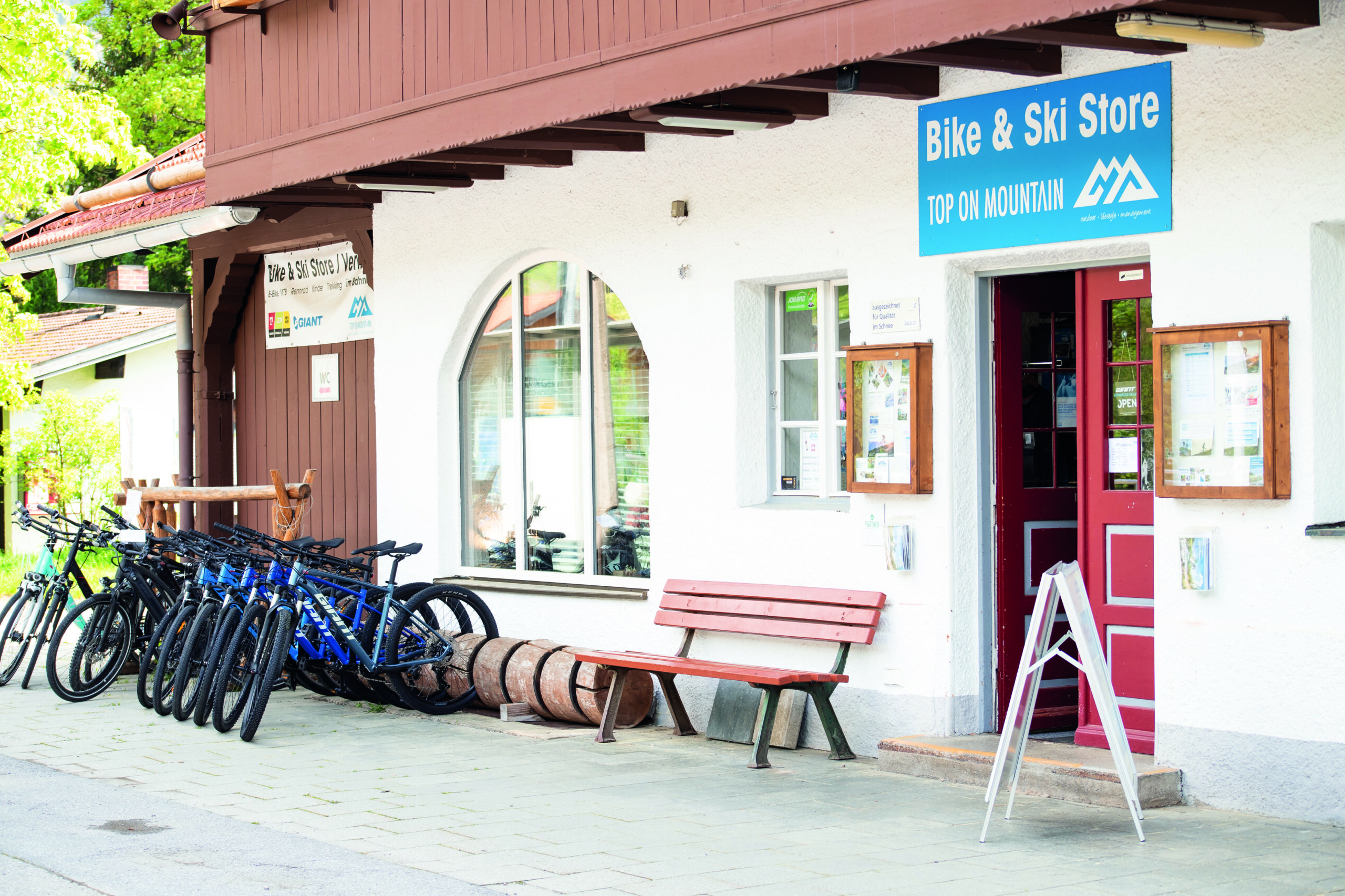 Top on Mountain Bike Store Bayrischzell – Radverleih und Bikeservice an der Bahnhofstraße