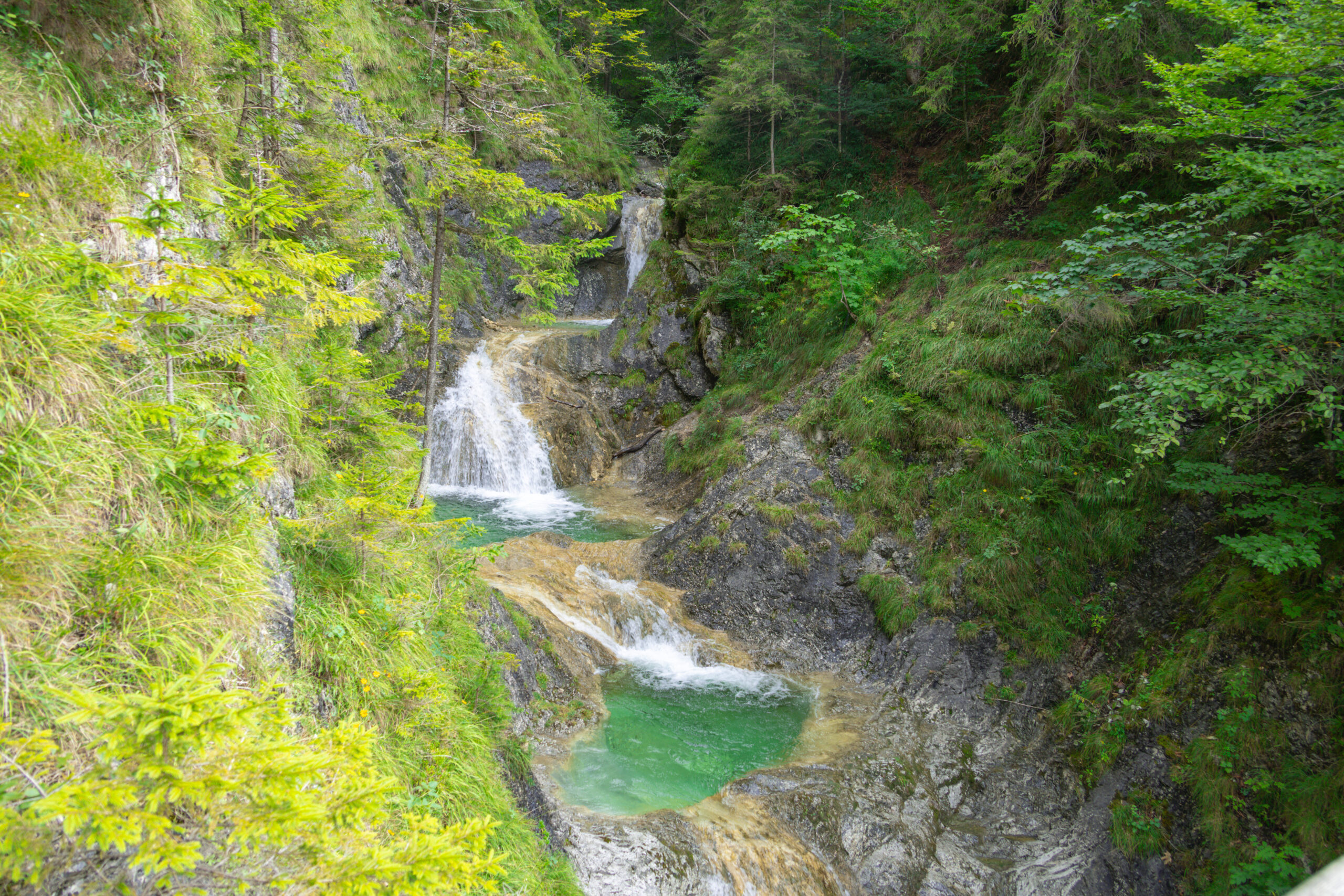 Wasserfall bei der Tannermühle