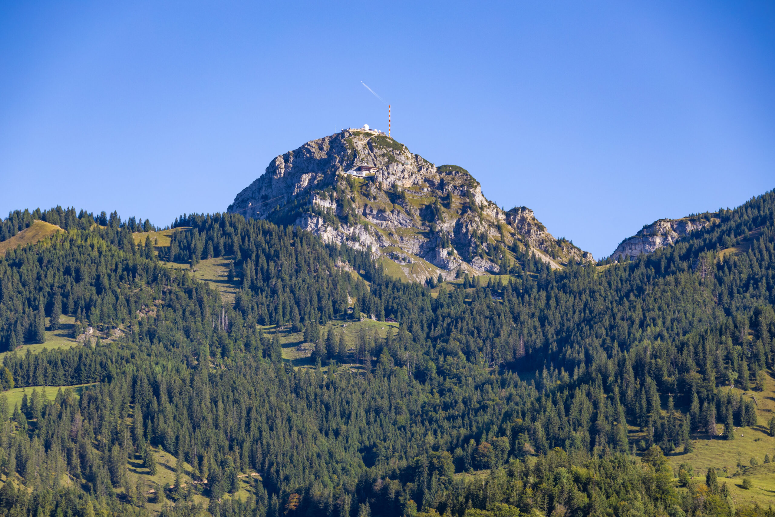 Wendelstein — Aussichtsberg oberhalb von Bayrischzell