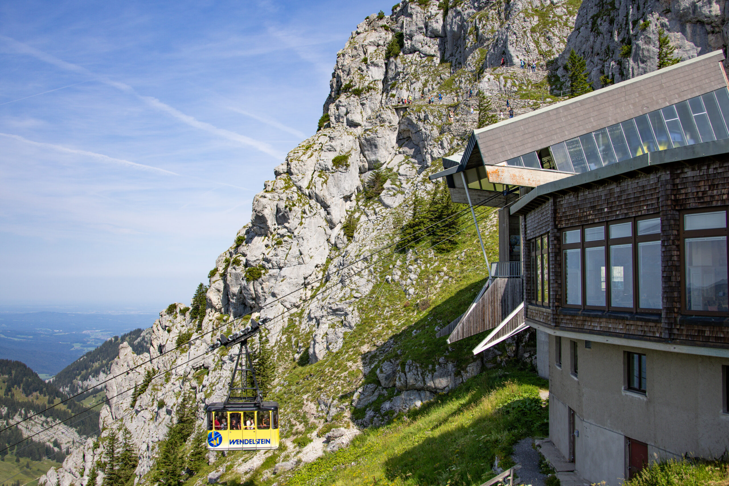Wendelstein Seilbahn oder Zahnradbahn