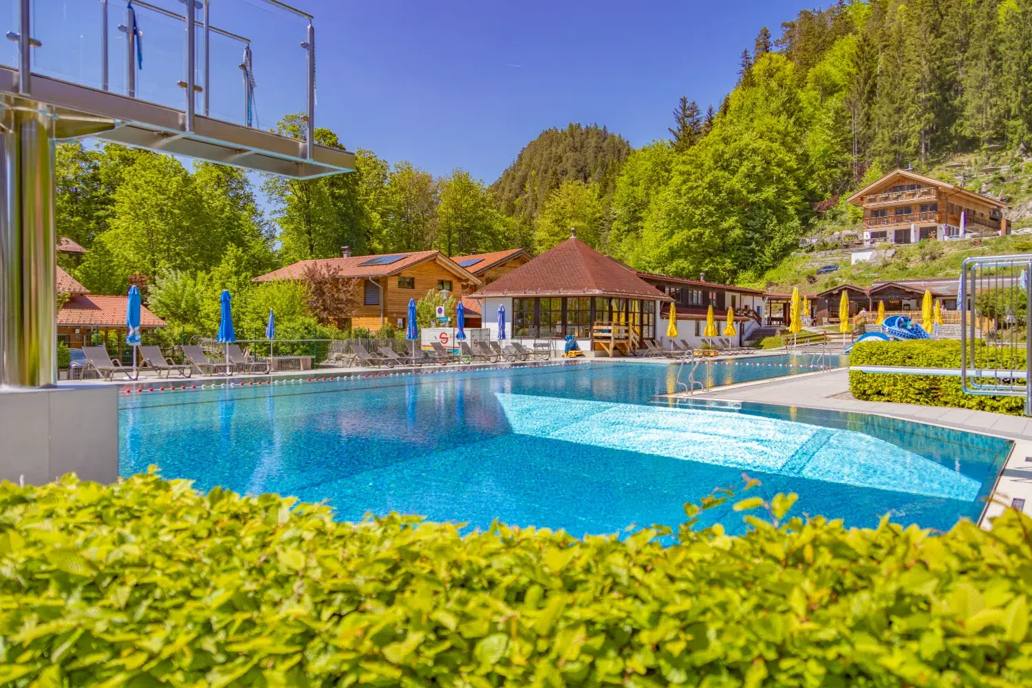 Schwimmbad und Kneippanlagen in Bayrischzell