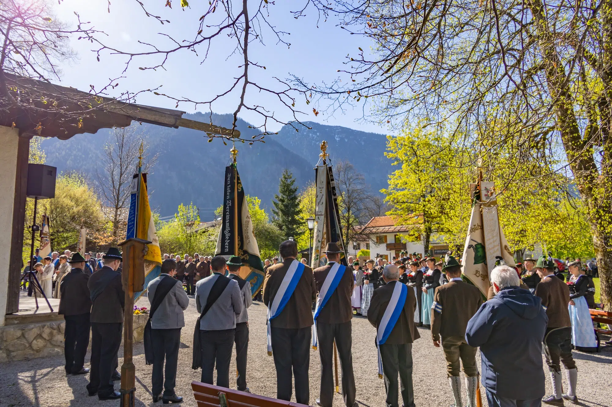 Festzug zum Tag der Vereine in Bayrischzell